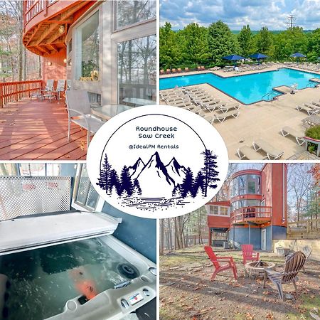 Unique Roundhouse: Hot Tub-Game Room-Firepit&More! Bushkill Zewnętrze zdjęcie